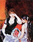 Pierre Auguste Renoir At the Concert painting